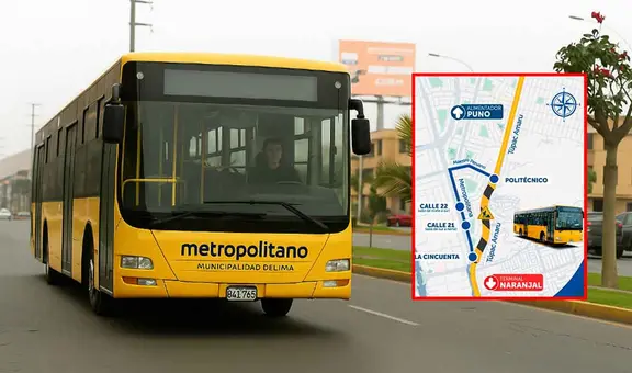 Cambios en el Metropolitano por obras en Comas: estas son las nuevas rutas alimentadoras, según la ATU