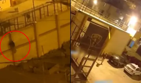 Impactante fuga en penal de Lurigancho: delincuente trepa muro y escapa sin ser detenido