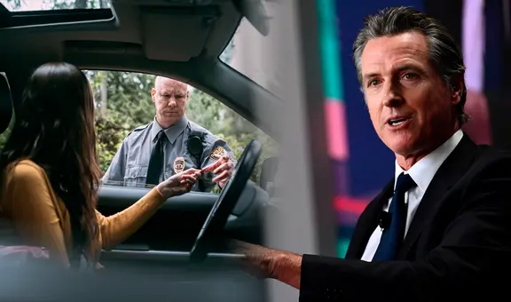 Ley firmada por Gavin Newsom en California permite incautar vehículos sin detener al conductor