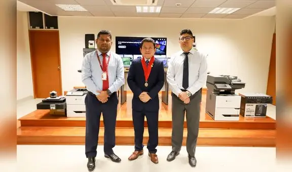 Presidente de la Corte de Sullana hizo entrega de bienes que han sido repuestos por la aseguradora