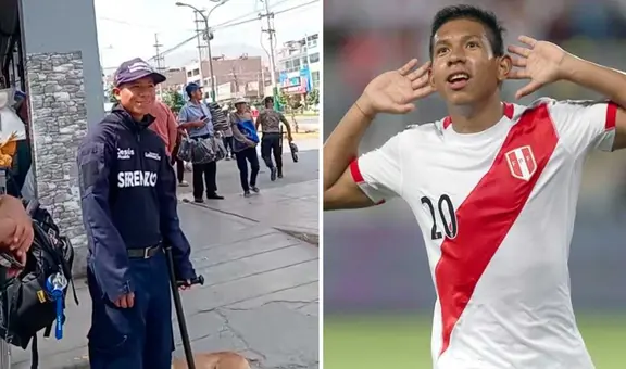 Sereno de San Juan de Lurigancho sorprende con su parecido con Edison Flores: "La calle está dura"