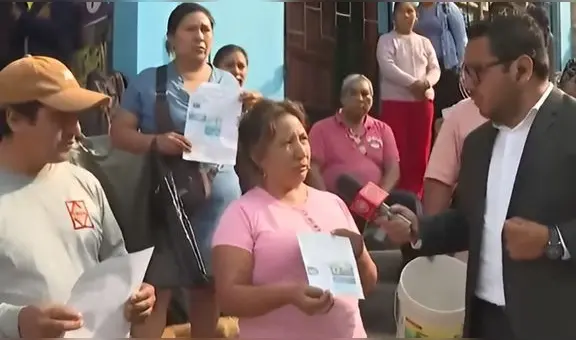 Vecinos del Rímac no tienen agua hace un mes, pero recibos les siguen llegando: "Abres tu caño y lo único que sale es aire"