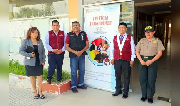 Pobladores de Papayal reciben atención judicial itinerante