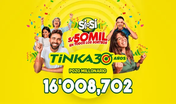 Resultados de La Tinka EN VIVO HOY miércoles 23 de abril: números ganadores, premios y el Pozo Millonario