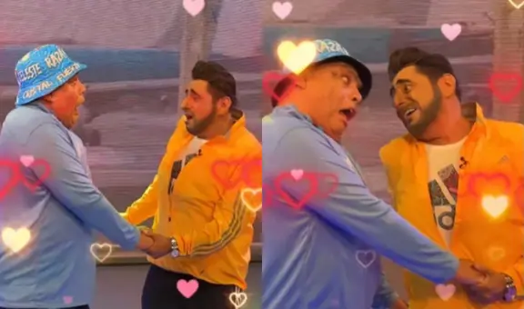 Jorge Benavides y Carlos Álvarez reviven el divertido sketch de "Paulo Autuori" y "Claudio Pizarro"