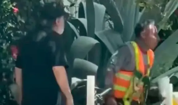 Protesta en México: vecinos se unen y hacen parrillada en puerta de hombre que botó de forma grosera a albañil