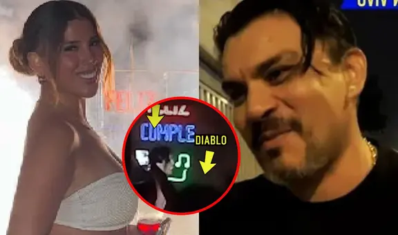 Yahaira Plasencia celebró su cumpleaños con el exsaliente de Pamela López y son captados juntos en la piscina