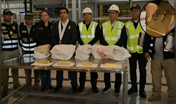 Incautan 24 kilos de oro ilegal valorizado en más de 2 millones de dólares y desarticulan organización criminal