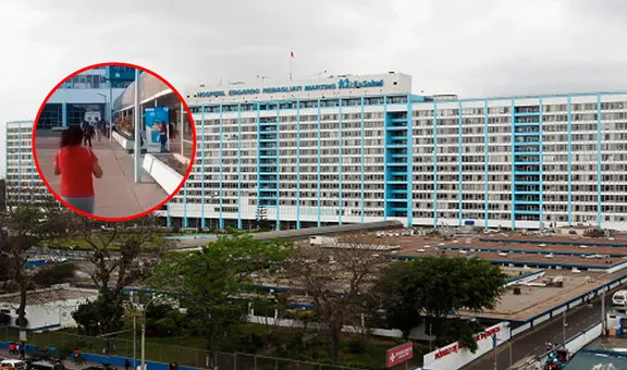 Mujer fallece tras caer de piso 14 del Hospital Rebagliati