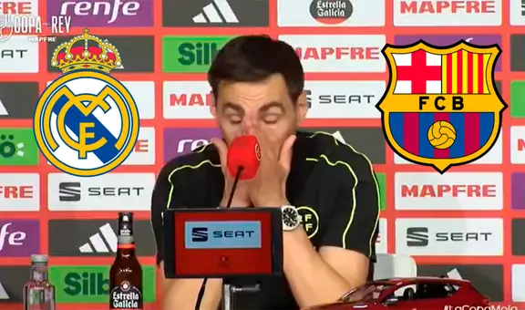 Árbitro de la final de la Copa del Rey rompe en llanto y despotrica contra Real Madrid TV: "A mi hijo le dicen que soy un ladrón"