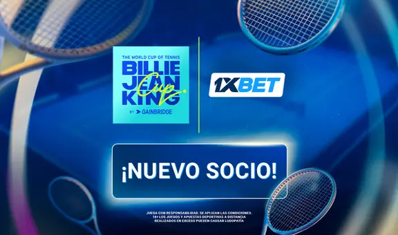 1xBet se convierte en socio global de apuestas de la Copa Billie Jean King de Gainbridge
