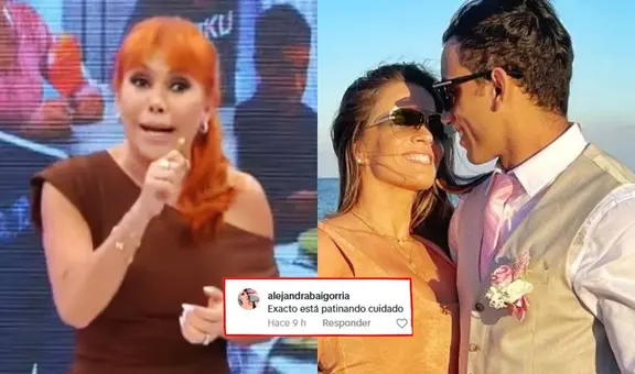 Alejandra Baigorria responde fuerte a Magaly Medina por decir que su boda con Said Palao será con canje: “Está patinando”
