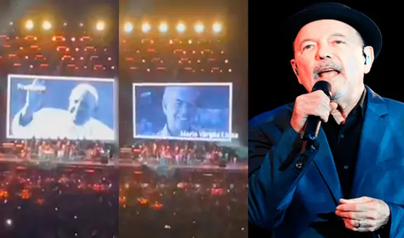 Rubén Blades rinde homenaje a Mario Vargas Llosa y el papa Francisco en concierto en Perú: “Todos vuelven”