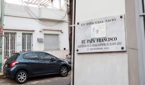 Casa donde nació el papa Francisco podría ser demolida: ciudadanos exigen declararla patrimonio histórico