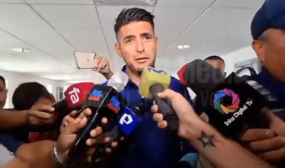 Carlos Zambrano 'explotó' contra periodista que le consultó por viral falta ante Talleres: "Preguntan huevad***"