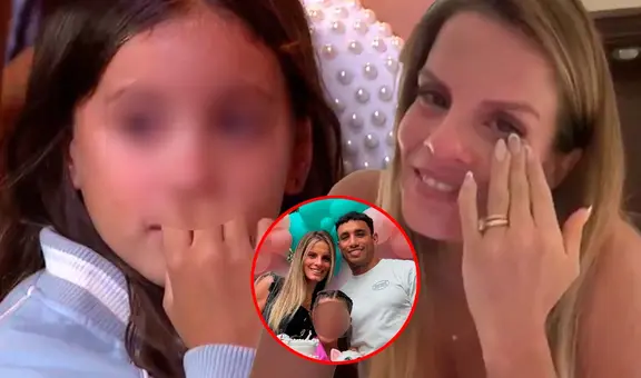 Alejandra Baigorria rompe en llanto por conmovedoras palabras de hija de Said Palao: "Por más que no sea mi mamá..."