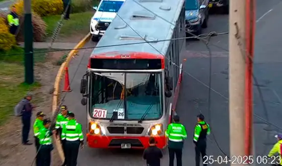 PNP resguardará buses del Corredor Rojo tras ataques extorsivos en Ate