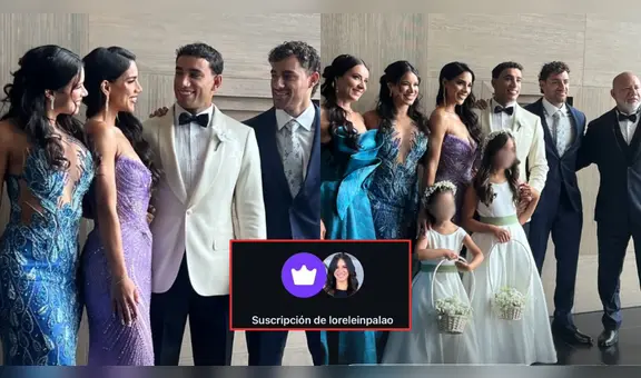 Hermanos de Said Palao impactan al cobrar suscripción exclusiva para ver la boda de Alejandra Baigorria