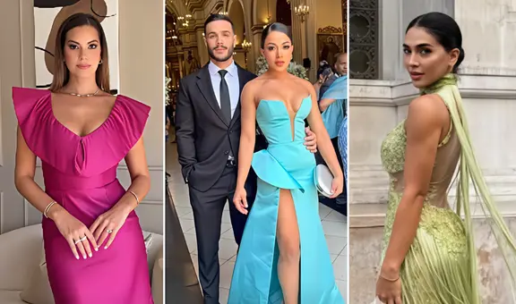 Los looks más deslumbrantes de la boda de Alejandra Baigorria y Said Palao: Vania Bludau, Valeria Piazza y más
