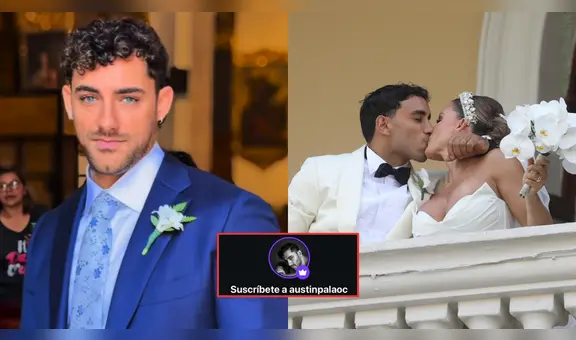 La jugosa suma que recaudó Austin Palao con la suscripción exclusiva de la boda de Said Palao y Alejandra Baigorria