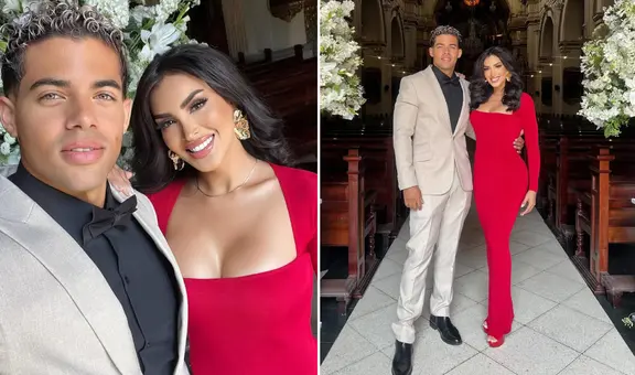 Michelle Soifer comparte romántica publicación con Gleyson Reñé en medio de la boda de Alejandra Baigorria: "Mi amor"