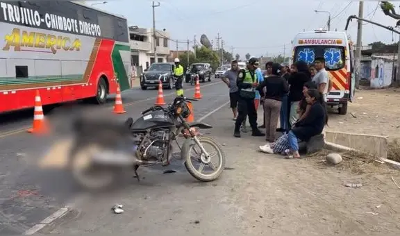 La Libertad: un joven padre de familia muere el día de su cumpleaños tras accidente en carretera en la provincia de Virú