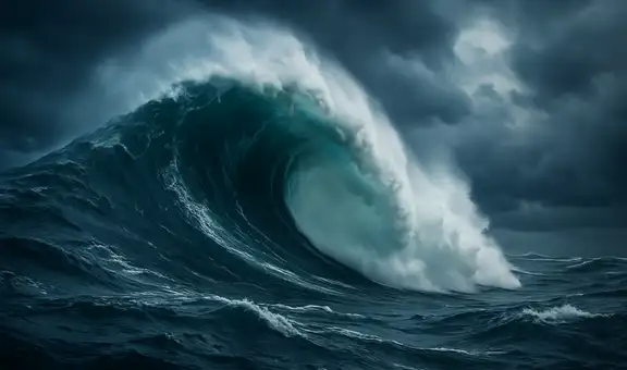 Una ola gigante en el mar del Pacífico que ocurre una vez cada 1.300 años fue la más extrema que se haya registrado