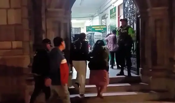 Huancayo: PNP captura a adulta mayor y a su nieto tras robar S/ 6 mil de una botica