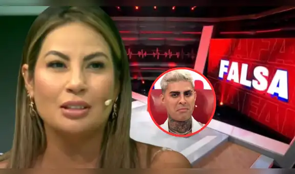 Pamela López y su reacción al escuchar a Paul Michael negar que se cuelga de su fama en 'El valor de la verdad'