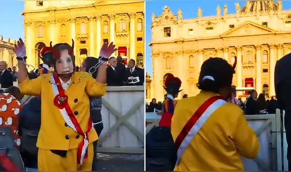 Dina Boluarte en el funeral del papa Francisco: activista representó a la presidenta con esposas ante el Vaticano