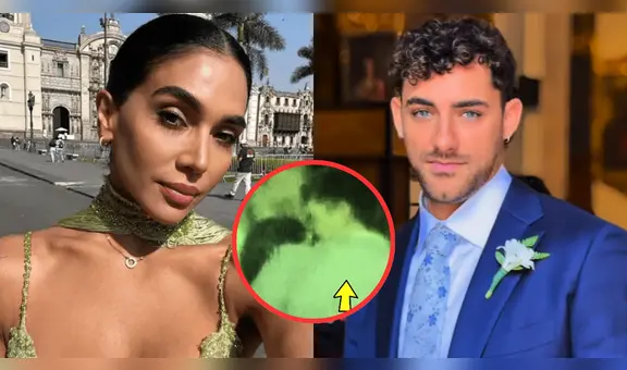 ¿Vania Bludau y Austin Palao se besaron? Son captados en romántico momento en boda de Alejandra Baigorria