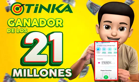 Peruano ganó S/21 millones en La Tinka y se convirtió en el primer millonario del 2025: lotería mostró el dinero en su cuenta