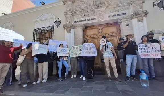 Huelga indefinida en la UNSA de Arequipa: estudiantes exigen a docentes retomar las clases después de 7 días de paro