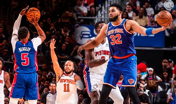 Playoffs NBA EN VIVO: ¿dónde ver Knicks vs Pistons vía TV y streaming y a qué hora es el juego 5 de playoffs 2025?