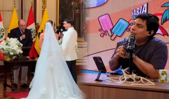 Curwen arremete contra López Aliaga por cerrar la Plaza de Armas de Lima para boda Baigorria – Palao: “Solo cierra a sus amigazos”