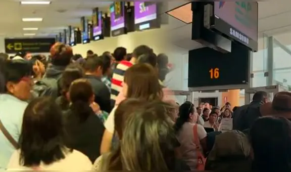 Caos en el Aeropuerto Jorge Chávez: reprograman vuelos por fallas en la torre de control