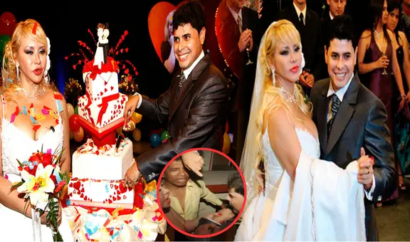 Amor, escándalo y botellazos: así fue la caótica boda de Susy Díaz y Andy V