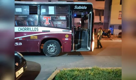 Disparan a bus de la línea 'T' en Chorrillos: sujetos a bordo de una moto lineal perpetraron el ataque