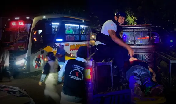 Delincuentes balean bus "Bolognesi" lleno de pasajeros en Piura: ataque dejó dos heridos