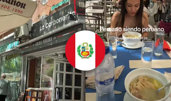 Restaurante peruano fue uno de los pocos negocios abiertos durante apagón en España: "Somos chamba"