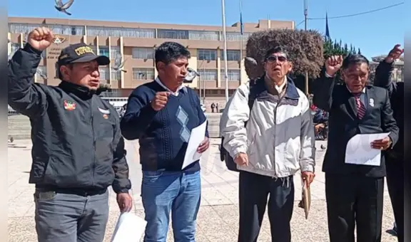 Juliaca convoca paro regional este 30 de abril por inseguridad y exige reestructuración de la Policía Nacional