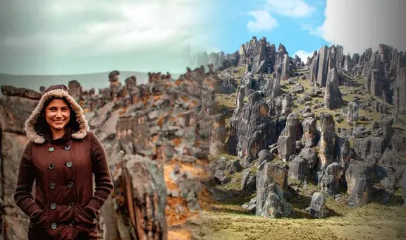 Así es el bosque de piedras más alto del mundo: se encuentra en Perú, antes era un fondo marino y se formó por una erupción volcánica