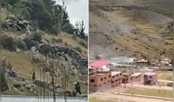 Enfrentamiento entre policía y miembros de Fuerabamba deja 3 heridos en minera Las Bambas, Apurímac