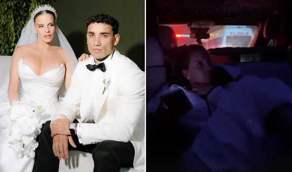 Said Palao comparte los románticos momentos de su luna de miel con Alejandra Baigorria: "Esta increíble"