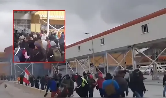 Áncash: comuneros irrumpen minera Antamina y se enfrentan a la PNP en protesta tras incumplimiento de obras prometidas