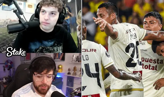 Davoo Xeneize corrige a La Cobra sobre el nombre de la U en plena transmisión en vivo: ''No es 'U Deportes', es Universitario''