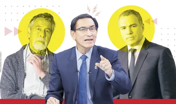 Francisco Sagasti, Salvador del Solar y Martín Vizcarra se salvaron de ser inhabilitados por el Congreso