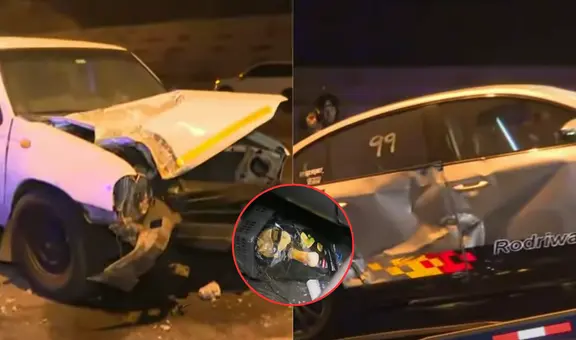 Accidente en el Callao: camioneta choca contra otro vehículo tras celebraciones por el Día del Trabajador