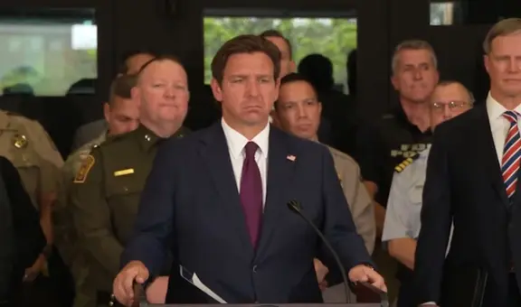 Ron DeSantis anuncia récord de 1.100 inmigrantes arrestados durante ''Operación Marea'' en Florida: ''Esto es solo el comienzo''