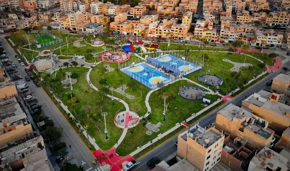 Tras 30 años de abandono así luce el nuevo parque más grande del Callao, gracias a una inversión de más de S/2 millones